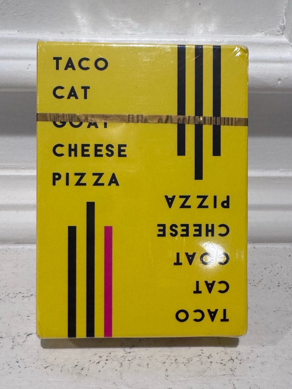Yellow Taco Cat Goat Cheese Pizza Card Game - New in sealed package NWT